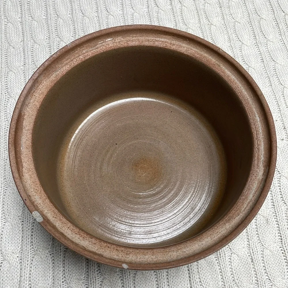 Vtg 1980s Cedar Swamp Stoneware Steamer Humidifier Cattail Pottery Cape Cod.